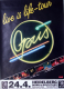 OPUS - 1984 - Live In Concert - Live Is Life Tour - Poster - Heidelberg
