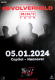 REVOLVERHELD - 2024 - Live In Concert - R/H/1 Tour - Poster - Hannover
