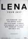 LENA - 2017 - Live In Concert Tour - Poster