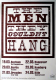 THE MEN THEY COULDN'T HANG - 1996 - Never Born To Follow Tour - Poster