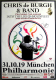 DE BURGH, CHRIS - 2019 - Live In Concert - Poster - München - Signed - E