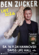ZUCKER, BEN - 2024 - Live In Concert - Heute Nicht Tour - Poster - Hannover