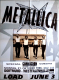 METALLICA - 1996 - Live In Concert - Load Tour - Poster - Dortmund - B