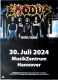 EXODUS - 2024 - Live In Concert - Decibel Tour - Poster - Hannover