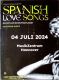 SPANISH LOVE SONGS - 2024 - Live In Concert - No Joy Tour - Poster - Hannover