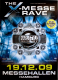 THE X-MESSE RAVE - 2009 - Hardstyle Germany - Techno - Poster - Hamburg
