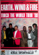 EARTH WIND & FIRE - 1988 - Live In Concert - Touch The World Tour - Poster - Kln
