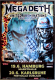 MEGADETH - 2007 - In Concert - United Abominations Tour - Poster - Hamburg - A