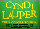 LAUPER, CYNDI - 1987 - Live In Concert - True Colors Tour - Poster