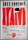 JAZZ CONCERT - 195X - Jazz - In Concert - Delta Jazzman - Poster - Velbert