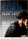 TAWIL, ADEL - 2017 - Live in Concert - So schn Anders Tour - Poster - Hannover