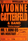 CATTERFELD, YVONNE - 2005 - In Concert - Poster - Wiener-Neustadt - *signiert
