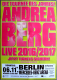 BERG, ANDREA - 2016 - Live In Concert Tour - Poster - Berlin
