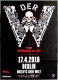 DER W - BHSE ONKELZ - 2016 - Live In Concert Tour - Poster - Berlin