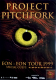 PROJECT PITCHFORK - 1999 - In Concert - Covenant - Eon Tour - Poster