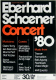 SCHOENER, EBERHARD - 1980 - Plakat - Kieser - Pete York - Tourposter - Bremen
