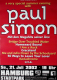 SIMON, PAUL - 2002 - Konzertplakat - In Concert - Tourposter - Berlin - B