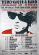 TIEMO HAUER & BAND - 2012 - Plakat - In Concert - Fr den Moment Tour - Poster