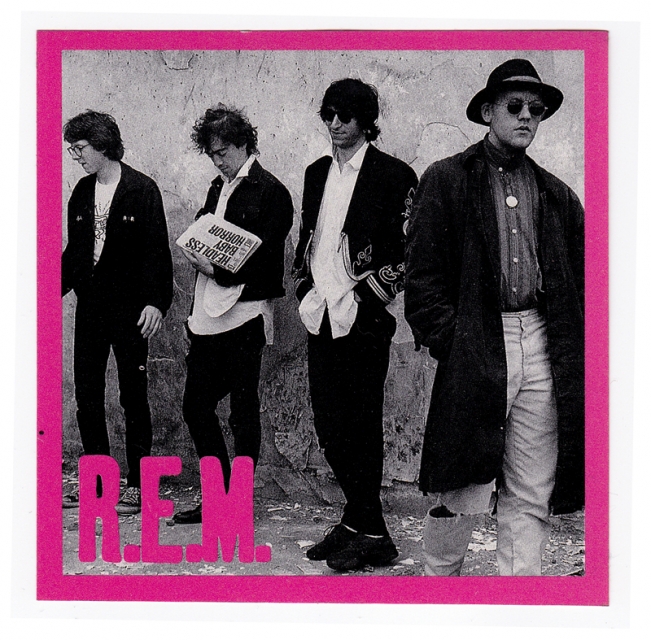 R.E.M. REM Aufkleber Band Sticker 204 Luisposter POSTER, PLAKATE & RARITÃ„TEN