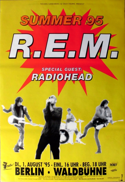 radiohead rem tour 1995