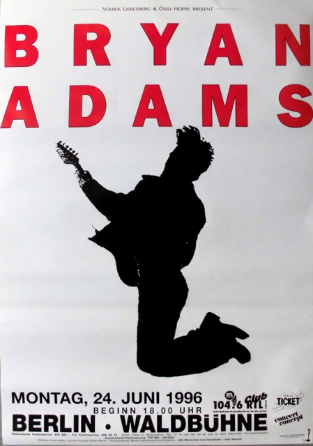 bryan adams tour 1996