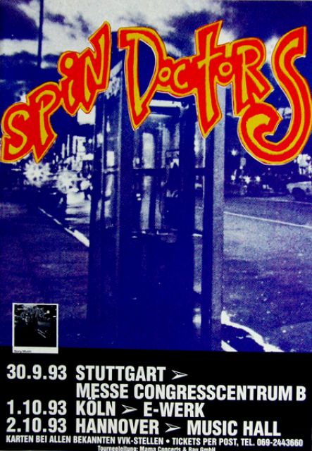 spin doctors tour 1993