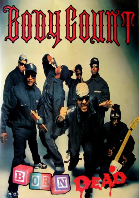 BODY COUNT 1998 Plakat Born Dead Poster GER092 Luisposter