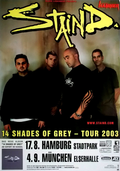 staind tour deutschland