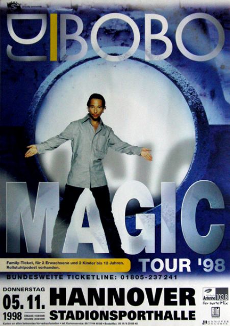 dj bobo magic tour 1998