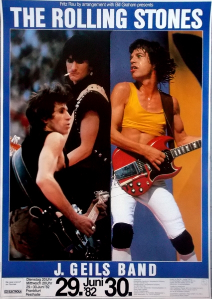 rolling stones tour 1982 frankfurt