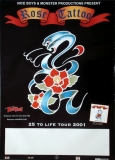 ROSE TATTOO - 2001 - Plakat - Live In Concert - 25 to Life Tour - Poster