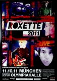 ROXETTE - 2011 - Konzertplakat - Charm School - Tourposter - Mnchen