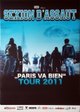 SEXION DASSAUT - 2011 - Live In Concert - Paris Va Bien Tour - Poster