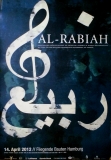 AL-RABIAH - 2012 - Plakat - In Concert Tour - Poster - Hamburg