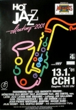 HOT JAZZ MEETING - 2001 - Plakat - Wendt - Zwingenberger - Poster - Hamburg