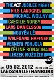 ACT JUBILEE NIGHT - 2012 - Konzertplakat - Landgren - Haffner - Poster - Hamburg***