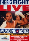 BOXEN - BIG FIGHT LIVE - 2002 - Plakat - Mundine vs. Botes - Poster