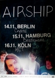 AIRSHIP - 2011 - Plakat - In Concert - Stuck in this Ocean Tour - Poster