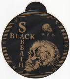 BLACK SABBATH - Original - Aufkleber - 70er Jahre - Raritt - Sticker - 20cm.