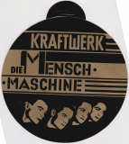 KRAFTWERK - Original - Auto Aufkleber - 70er Jahre - Sticker - 20cm.