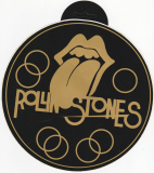 ROLLING STONES - Original - Auto Aufkleber - 70er Jahre - Sticker - 20cm.