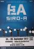 SIRO A - 2012 - In Concert - Technodelic Visual Tour - Poster - Hamburg