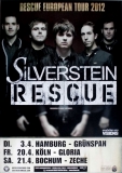 SILVERSTEIN - 2012 - Live In Concert - Rescue Tour - Poster