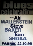 BLUES CELEBRATION - 1999 - Wallenstein - Live In Concert - Poster - Hamburg