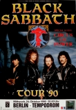 BLACK SABBATH - 1990 - Plakat - In Concert - Poster - Berlin