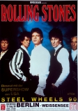 ROLLING STONES - 1990-08-13 - Plakat - Steel Wheels - Poster - Berlin (G)