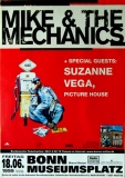 MIKE & THE MECHANICS - 1999 - Konzertplakat - Suzanne Vega - Tourposter - Bonn