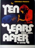 TEN YEARS AFTER - 1972 - Plakat - Günther Kieser - Tourposter