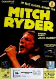 RYDER, MITCH - 1986 - Plakat - Concert - In the China - Tourposter - Bochum