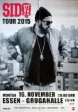 SIDO - 2015 - Plakat - Live In Concert - Liebe Tour - Poster - Essen